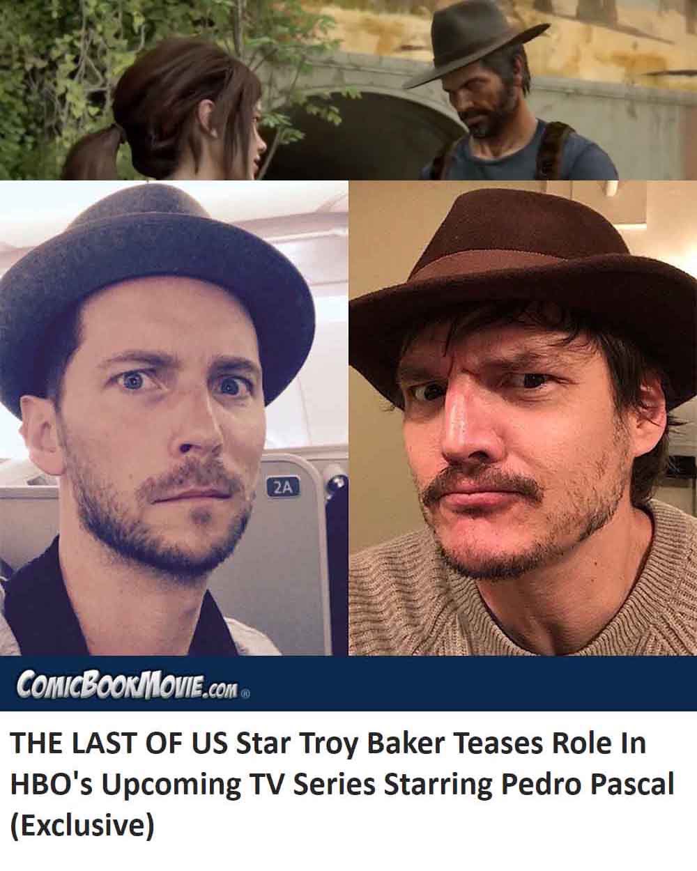 Troy Baker Shares Hope for Pedro Pascal and His Willingness To