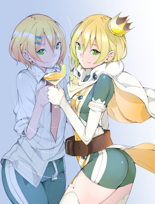 金曜カクテルナイトコナちゃんです!
今回は過去のカラー絵です!
よければどうぞ! 