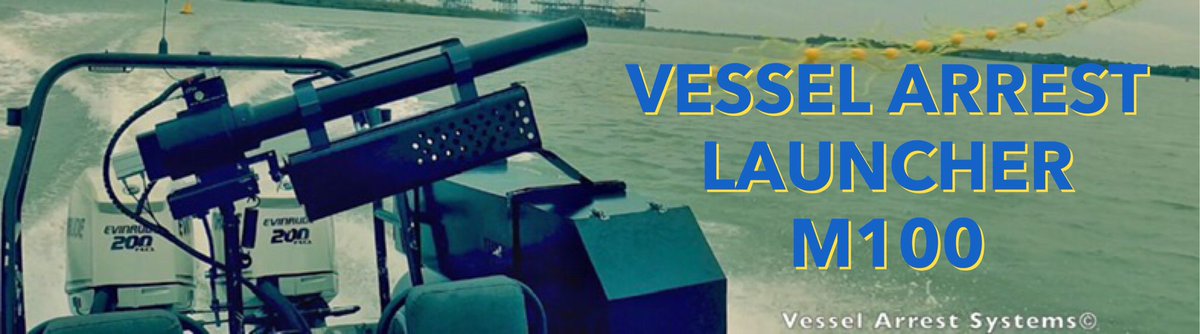ArrestVessel's tweet photo. Live and on the water M63 &amp; M100 Vessel Arrest Launchers… https://t.co/BUTzx3DVL6