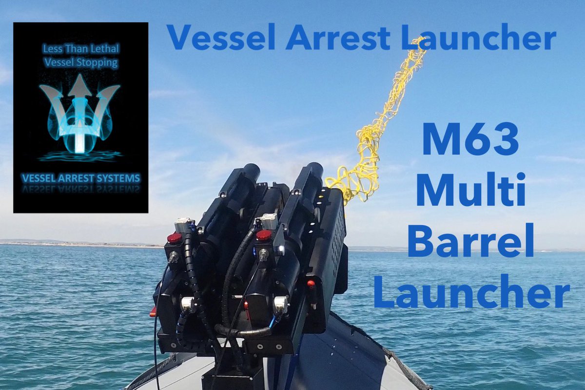 ArrestVessel's tweet photo. Live and on the water M63 &amp; M100 Vessel Arrest Launchers… https://t.co/BUTzx3DVL6