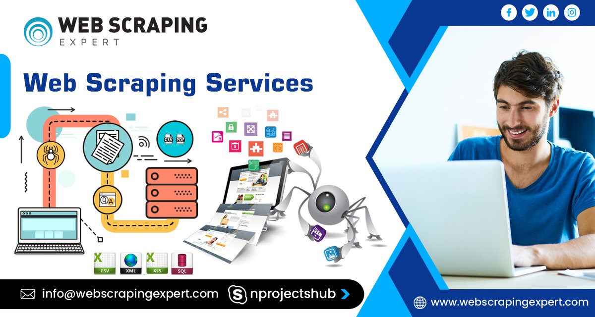 webscrapingexpe's tweet image. Web Scraping Food and Grocery Data - info@webscrapingexpert.com

Restaurants are using Big Data for understanding consumers’ needs and desires. They&apos;re using food &amp;amp; grocery data scraping services from WebScrapingExpert to...

#fooddatascraping

Visit: WebScrapingExpert.com