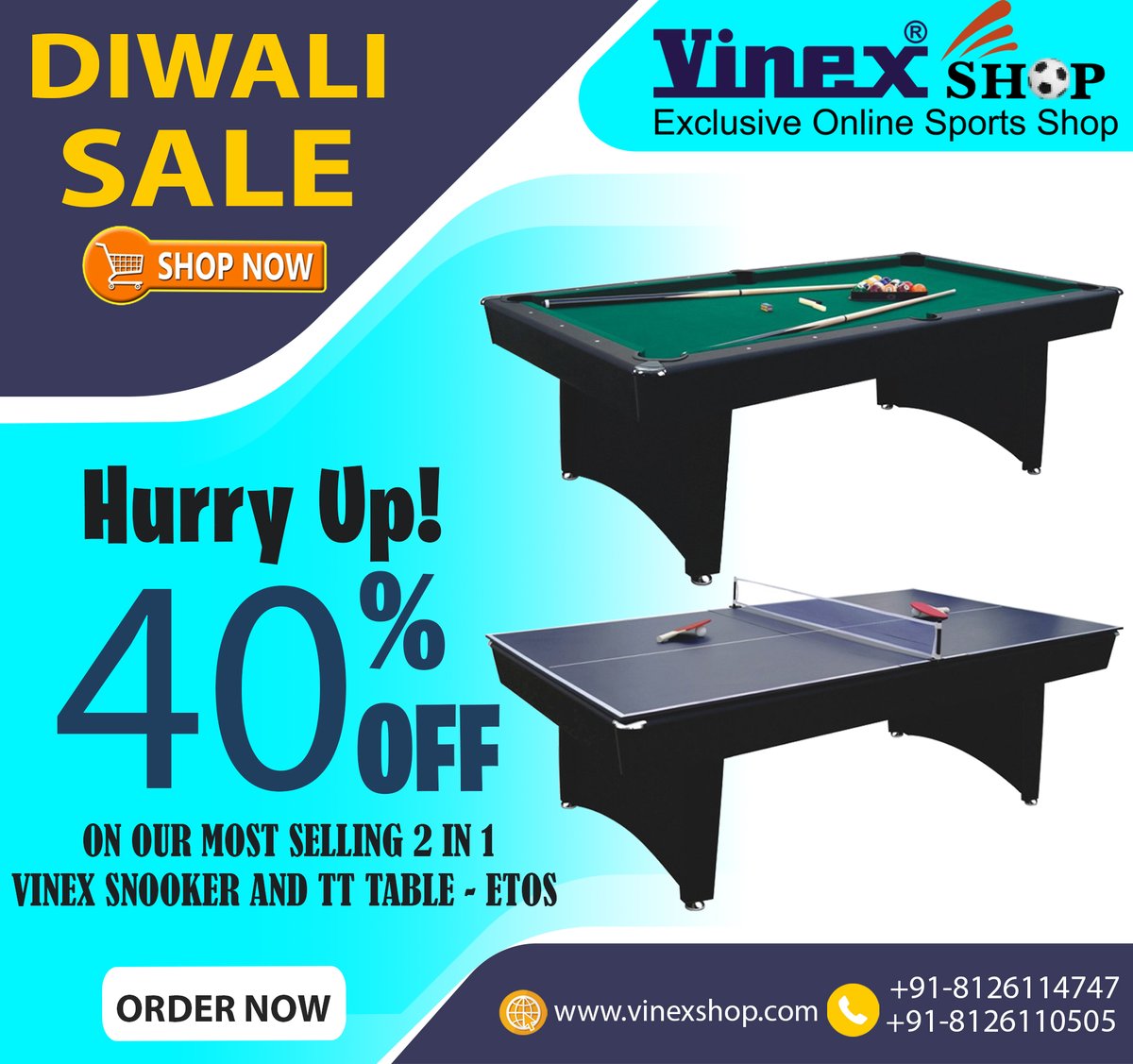 VinexSports's tweet photo. π«πππππ πΊπππ: ππππ 40% πΆππ ππ π½ππππ πΊππππππ πππ
π»π» π»ππππ - π¬π»πΆπΊ. #SnookerTable made of MDF with good quality fabric on top. #TTTable made of laminated MDF.
πΆππ
ππ πΆπππππ ππ : https://t.co/SRNafAAh0B https://t.co/NzyH0nMTif