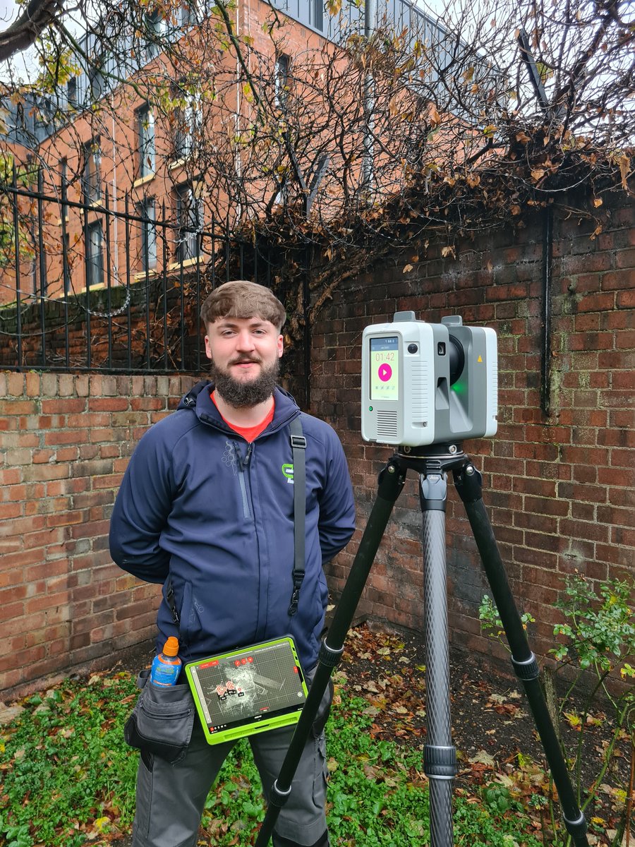 👋A warm welcome to Liam Redwood who has joined our #Nottingham office this week. 

🏤 Liam joins us as Assistant #measuredbuilding surveyor, having previous #laserscanning experience with another local survey company.
