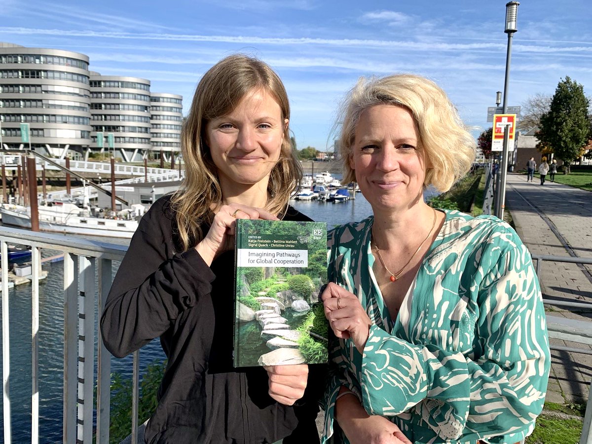 Centre for Global Cooperation Research (@gcr_21) on Twitter photo Finally arrived at the home port in Duisburg: 'Imagining Pathways for Global Cooperation, eds. <a href="/k_freistein/">Katja Freistein</a>, <a href="/b_mahlert/">Bettina Mahlert</a>, Sigrid Quack and <a href="/ChrUnrau/">Christine Unrau</a>, explores the role of #imagination and #reflexivity for #globalcooperation. Available #OpenAccess here: bit.ly/3Dh1EHx Finally arrived at the home port in Duisburg: 'Imagining Pathways for Global Cooperation, eds. <a href="/k_freistein/">Katja Freistein</a>, <a href="/b_mahlert/">Bettina Mahlert</a>, Sigrid Quack and <a href="/ChrUnrau/">Christine Unrau</a>, explores the role of #imagination and #reflexivity for #globalcooperation. Available #OpenAccess here: bit.ly/3Dh1EHx