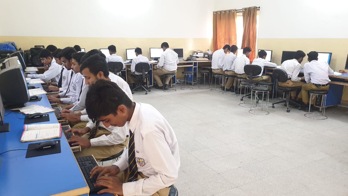 rahmat_trust's tweet photo. The use of information technologies and control systems make easy to perform complex tasks. Students of 10th Grade learning various practical applications of computing at CRAMT Boys High School.
#chrahmatalimemorialtrust #rahmattrust #10thclass #computerclass https://t.co/6M0yqhJ3Tk