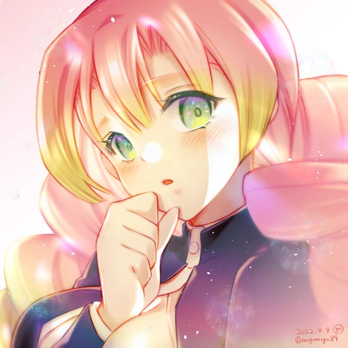 ビビッドなピンクも好きだけど、ちょっとすくんでたり、オレンジ入ったサーモンピンクも好き〜! #あなたのぴんく色の作品を見せてください 