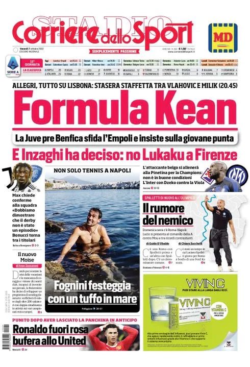 pisto_gol's tweet photo. PrimePagine #21ottobre #baggioforpresident https://t.co/JD8FldP1iv