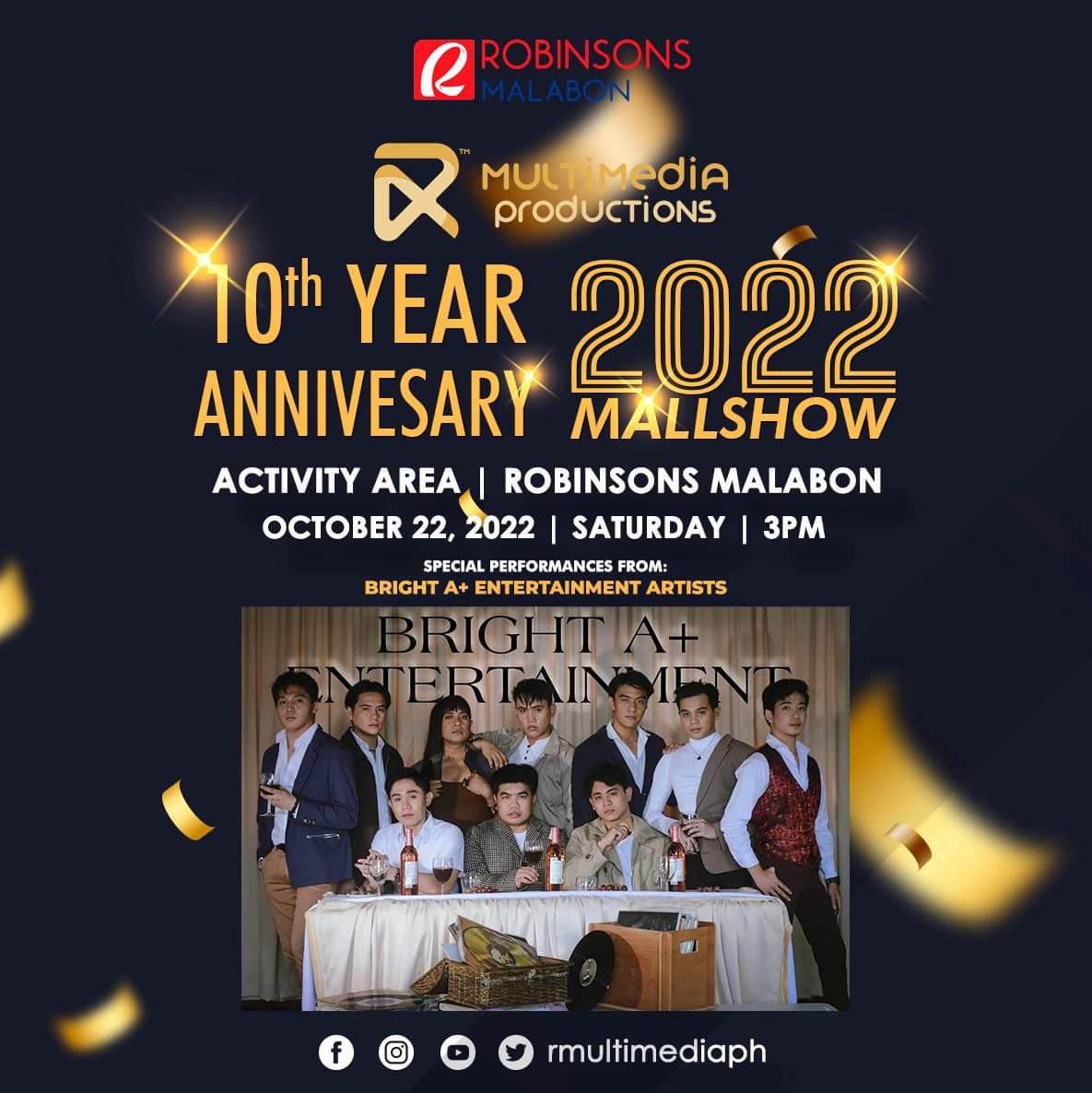 BrightA3_ph's tweet photo. Let's BAE happy this Sat 2:30 PM at Robinsons Malabon. Kita kits #BAEBies 💛 https://t.co/apL00Y0Crl