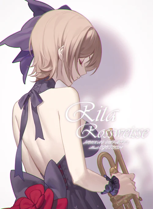 #崩壊3rd #Honkailmpact3rd リタ・ロスヴァイセ 六周年おめでとうございます! 