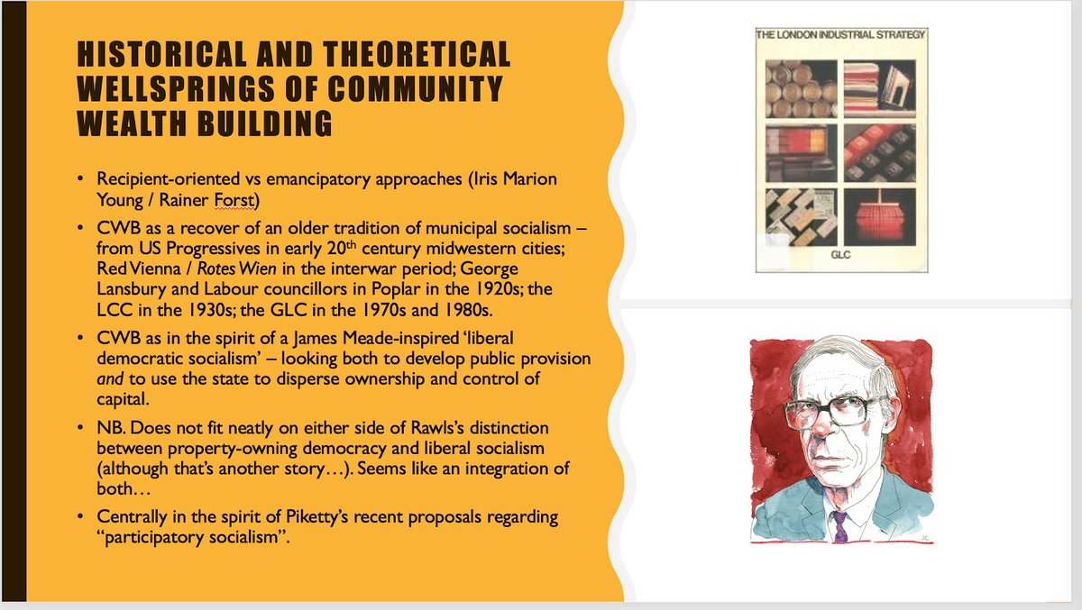 Off to Edinburgh for a conference on Justifications for #CommunityWealthBuilding @RoyalSocEd @UoE_Philosophy @EdinburghUni. Looking forward to catching up with some lovely people, and trying out my talk on “Hope and Anchors: Community Wealth Building as Democratic Resistance”. ⚓️