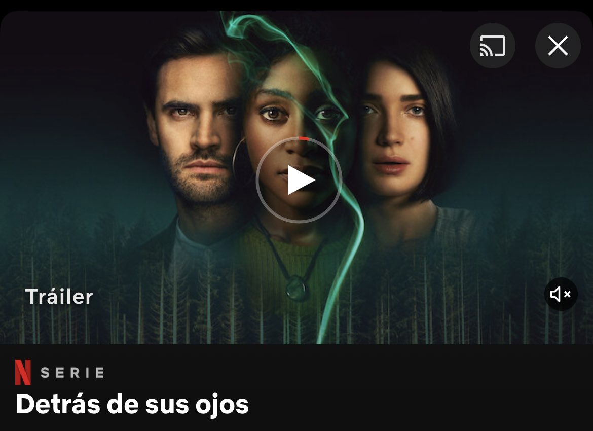 #DetrasDeSusOjos #Netlflix  Buen Fin  de Semana 💎