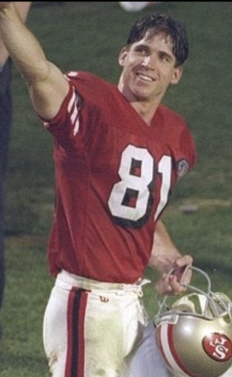 LombardiHimself's tweet photo. It just so happens that, in his first game with the 49ers, Christian McCaffrey will wear the same uniform as his dad did in his last game as a 49er — the Super Bowl.

SF wearing these throwbacks Sunday https://t.co/PcUei6VGpb