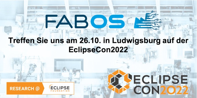 fabos.ai (@fabos_ai) on Twitter photo FabOS - offenes, verteiltes, echtzeitfähiges und sicheres Betriebssystem für die Produktion. Warum wir auf #OpenSource setzen? Sprechen Sie uns an! Am 26.10. auf der #EclipseCon2022 am Stand von <a href="/ResearchEclipse/">Research@Eclipse</a>.
eclipsecon.org/2022 FabOS - offenes, verteiltes, echtzeitfähiges und sicheres Betriebssystem für die Produktion. Warum wir auf #OpenSource setzen? Sprechen Sie uns an! Am 26.10. auf der #EclipseCon2022 am Stand von <a href="/ResearchEclipse/">Research@Eclipse</a>.
eclipsecon.org/2022