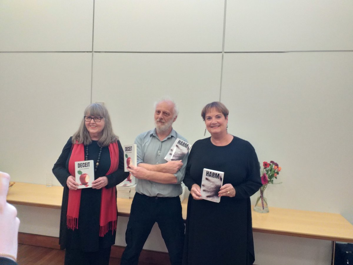MarinaSofia8's tweet photo. A superb night! Thank you all for making it so special! And apologies for my less than stellar pictures. #DoubleBookLaunch #IcelandicCrimeFiction https://t.co/j7SvNRgXMz