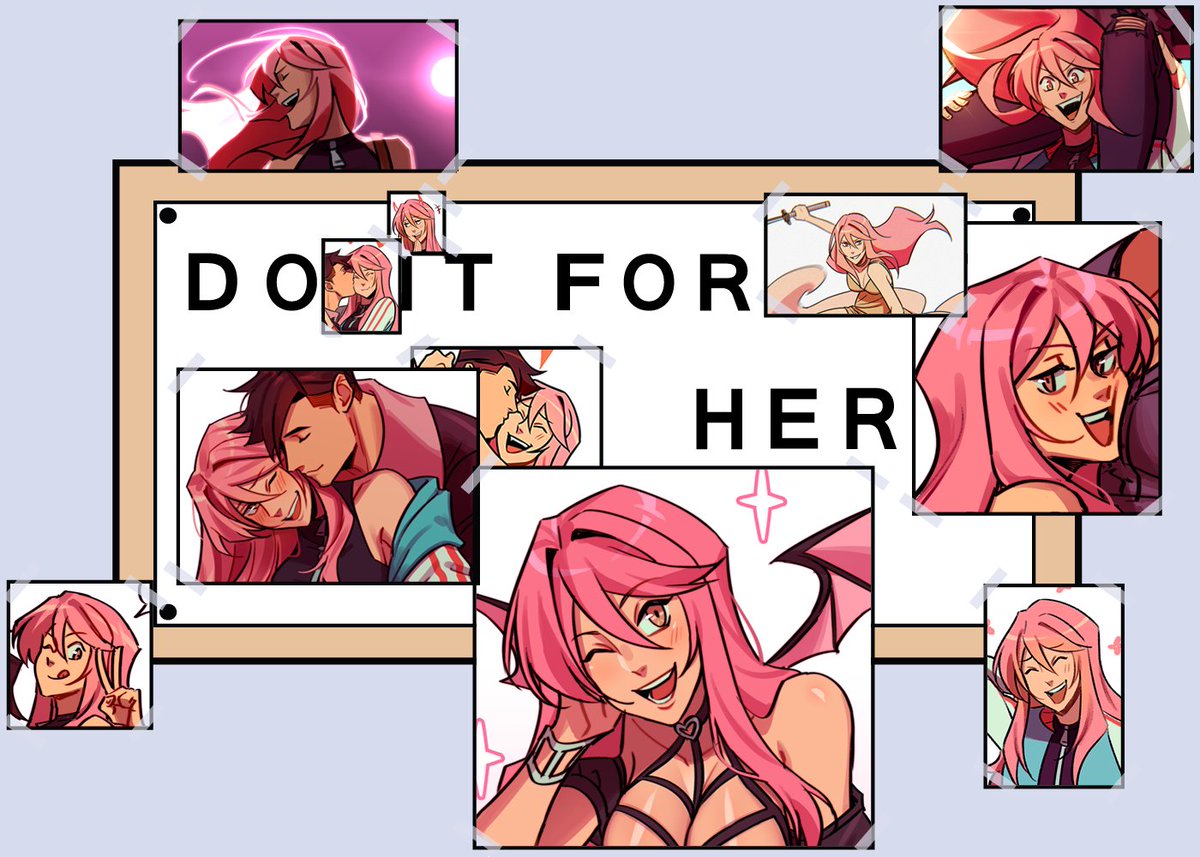 i made this so i can print it and put it on my wall to motivate myself while i draw !!!!!!!!!! 😤💪💕💕 (kai also has this on his wall) 