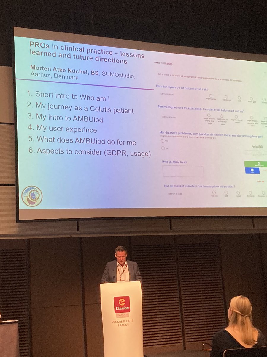 Fantastic keynotes by Morten Nüchel from the patient perspective #ISOQOL22