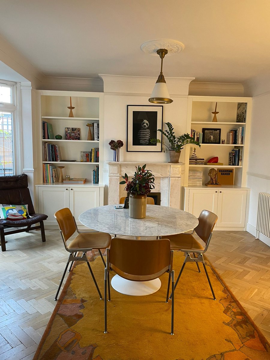 Glad to be part of a room coming together. Click the link to make an enquiry for bespoke furniture in your home. 

aacarpentry.co.uk