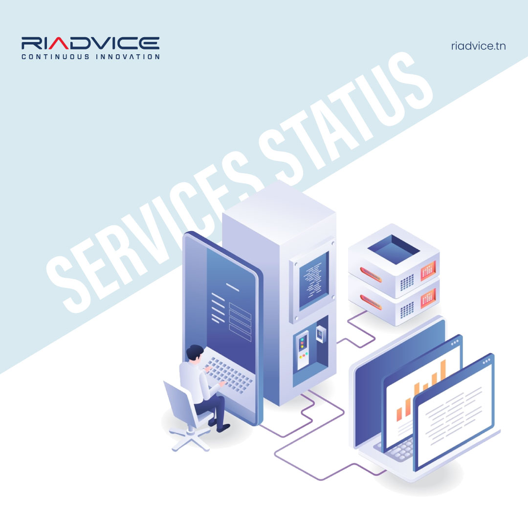 RIADVICECOM's tweet photo. RIADVICE met à votre disposition un lien pour consulter l’état de nos services en temps réel, car chez nous la transparence est notre devise.
Consultez notre page d’état ici :
https://t.co/QCnMmLZFum
#RIADVICE #Monitoring #quality https://t.co/v8y7y03Kw9