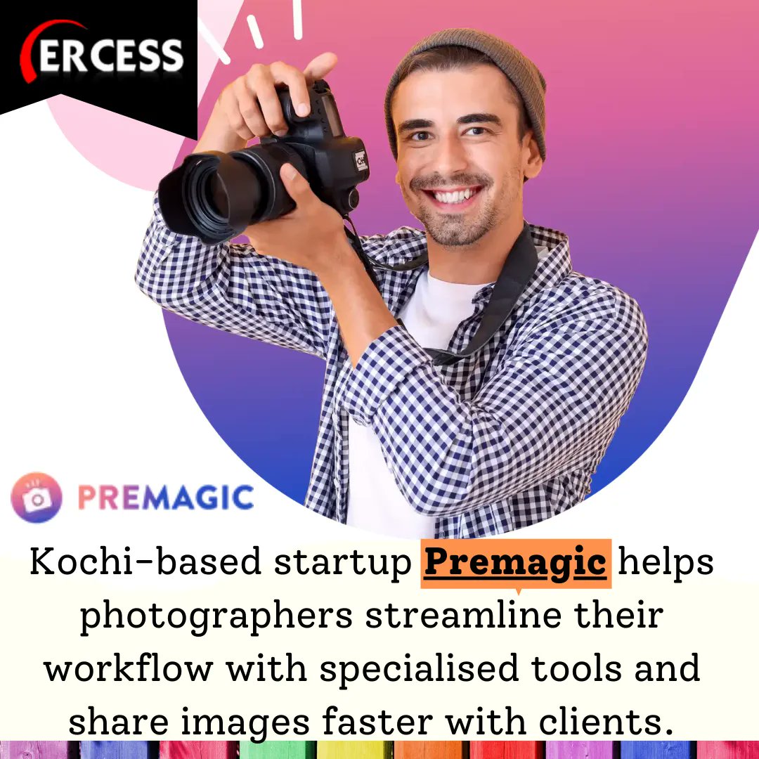 ErcessLive's tweet photo. Premagic, a Kochi-based workflow management platform for photographers, has raised ₹2 crore in a pre-seed funding round from 300 Ventures and a few angel investors. The three-year-old startup was founded by Anup Mohan, Anenth Vishnu and Mevin Chirayath.

#premagic #photography https://t.co/RwgUnoNCUz