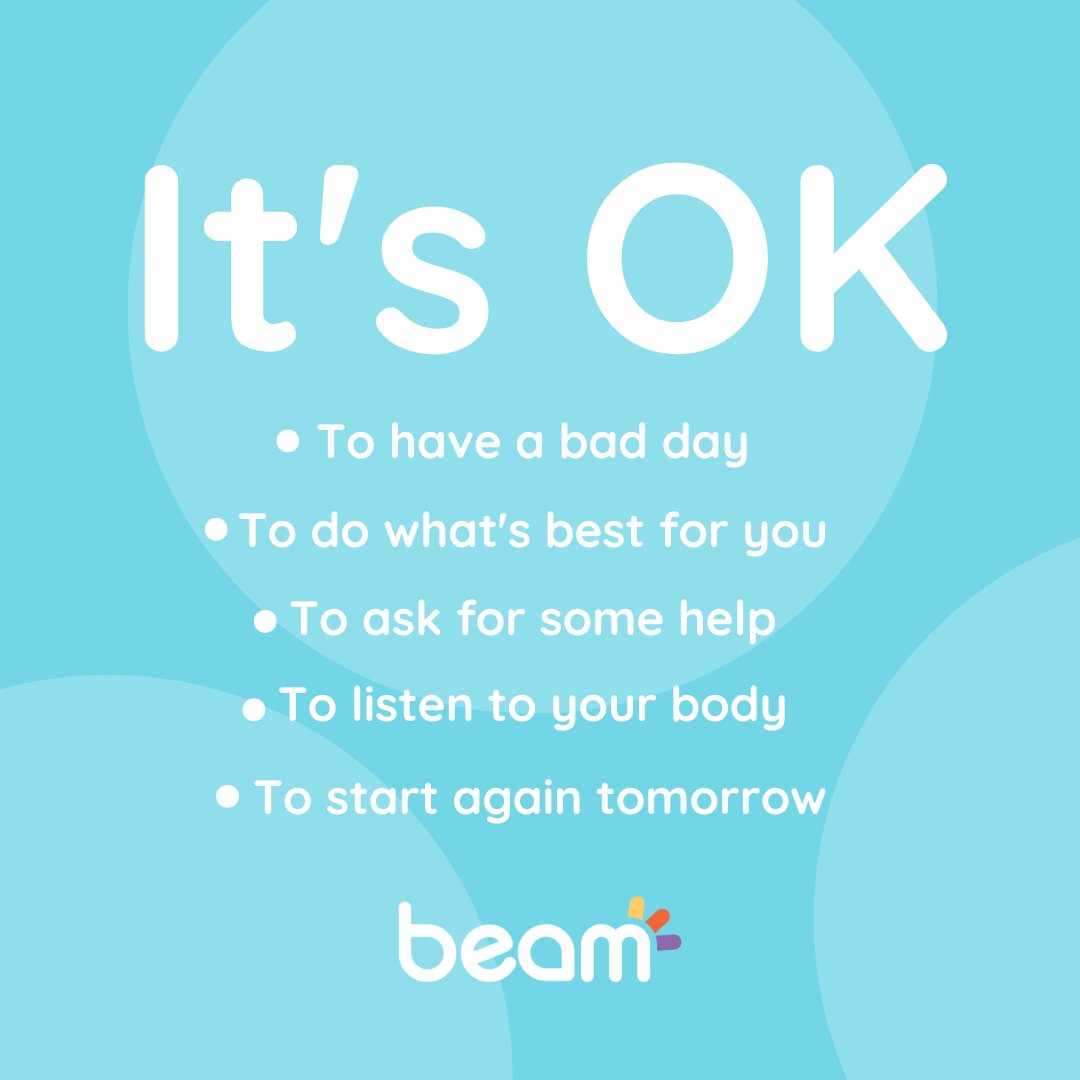 kidneybeam_'s tweet photo. #KidneyBeam, we wanted to send a reminder that it's ok to have a bad day and prioritize doing what's best for you and your body. Let us know in the comments below what you like to do to relax, reset, and feel good ☀️ #FeelGoodFriday #BeamFeelGood #MovementToFeelGood #WellBEAMing https://t.co/TnHOug9ZYN