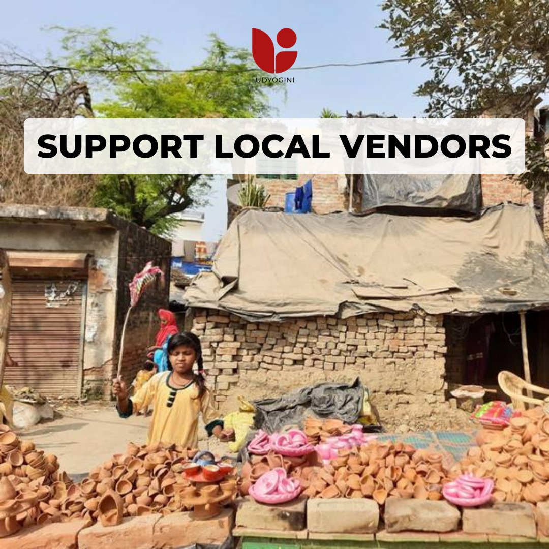 Udyogini1's tweet image. Put a smile on the faces of local vendors by shopping small!

#Udyogini #WomenEmpowerment #SupportLocalVendors #ShopSmall #SupportSmallBusiness #Diwali #Diwali2022 #AlleviatePoverty