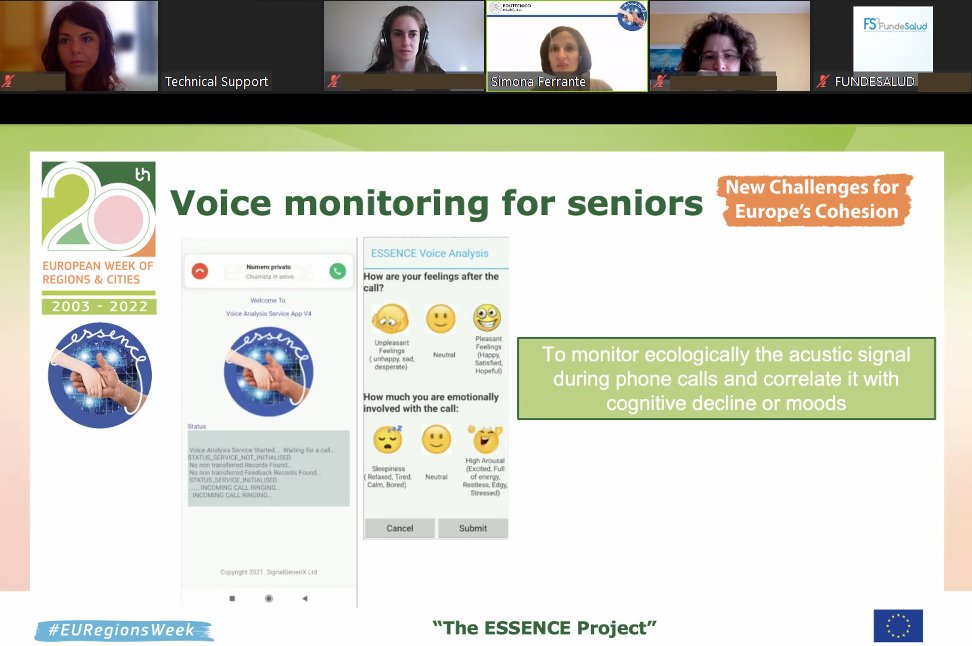 Essence2020eu's tweet photo. On 13 October, the #ESSENCE project was presented at the 20th edition of the EU Regions Week.
You can watch the replay of the event here 🎥 https://t.co/YUMikPMk4P
#ESSENCE2020 #EURegionsWeek https://t.co/6sX3D8VwfI