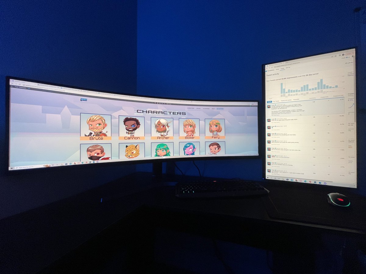 Late night dev 😴😴 Feel like this is when I get my best work done

And a peak at <a href="/GoM_GameOfMinds/">GoM</a> new website going live soon! Thank you to anyone following along in our journey