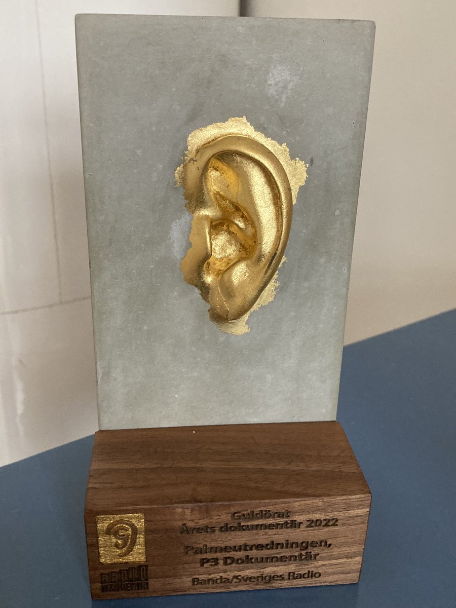 VI VANN! Palmeutredningen inifrån är årets dokumentär!