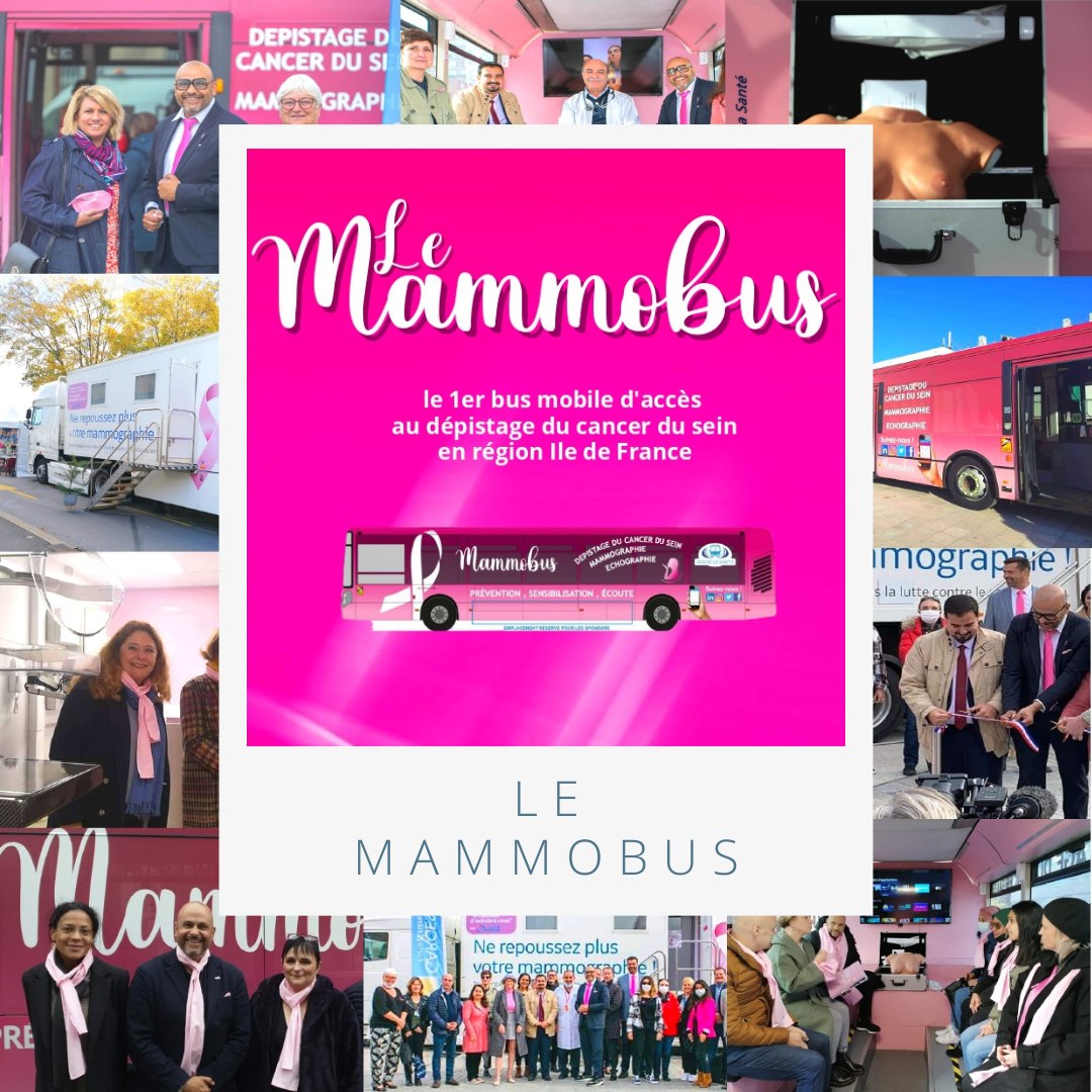 [J-5 AVANT L'ARRIVÉE DU MAMMOBUS !] 🎗️ Profitez d’un dépistage gratuit contre le cancer du sein ! 🚌 Le Mammobus, 1er bus mobile d'accès au dépistage du cancer du sein en région Ile-de-France, fait escale à l'Oly. 📅 Rendez-vous le jeudi 10 novembre de 9h à 17h, rue des Amaryllis