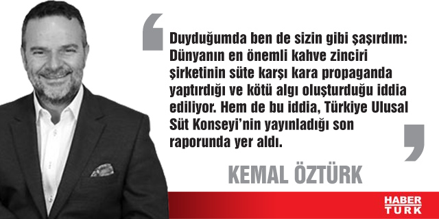Önemli iddia: Kahve zinciri süte karşı kötü algı oluşturuyor Kemal Öztürk yazdı... @kemalozturk2020 haberturk.com/yazarlar/kemal…