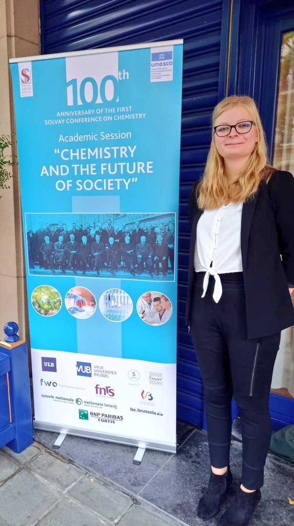 AKMeyer_Goe's tweet photo. Yesterday our @IsabelleRuter was a participant at an event in Brussels celebrating the 100th anniversary of the #SolvayConference 🥳 This conference brings together some of the brightest minds from all across #Europe and we are very proud to be represented by Isabelle 🙌🏻 https://t.co/tiHOF7PGjC