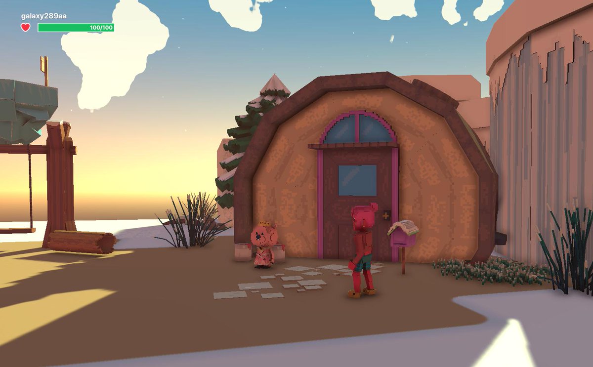 Galaxy289aa's tweet photo. @TheSandboxGame I just finished my quest on Pororo experience on the #SandboxAlphaS3 for a chance to win a Season 3 Alpha Pass! Here I am with a cute Pororo. Check out my screenshot!

#Pororo https://t.co/8IrhCj4W4t