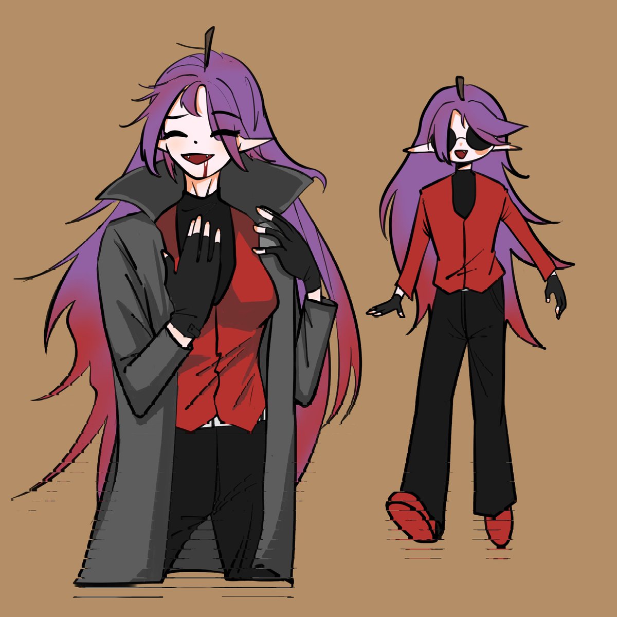 tangerzen_'s tweet photo. 人設過萬聖節，是吸血鬼哦！(・∀・) https://t.co/lqTRHIZWc4