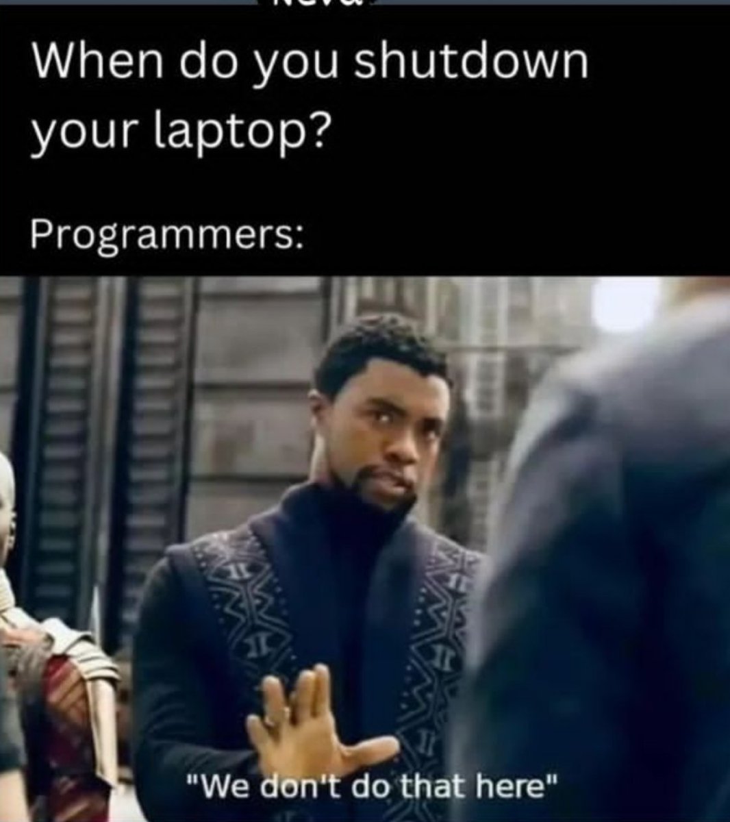 Cyberfreak0111's tweet photo. We don't do that 😂 https://t.co/TQbF8vy95i
