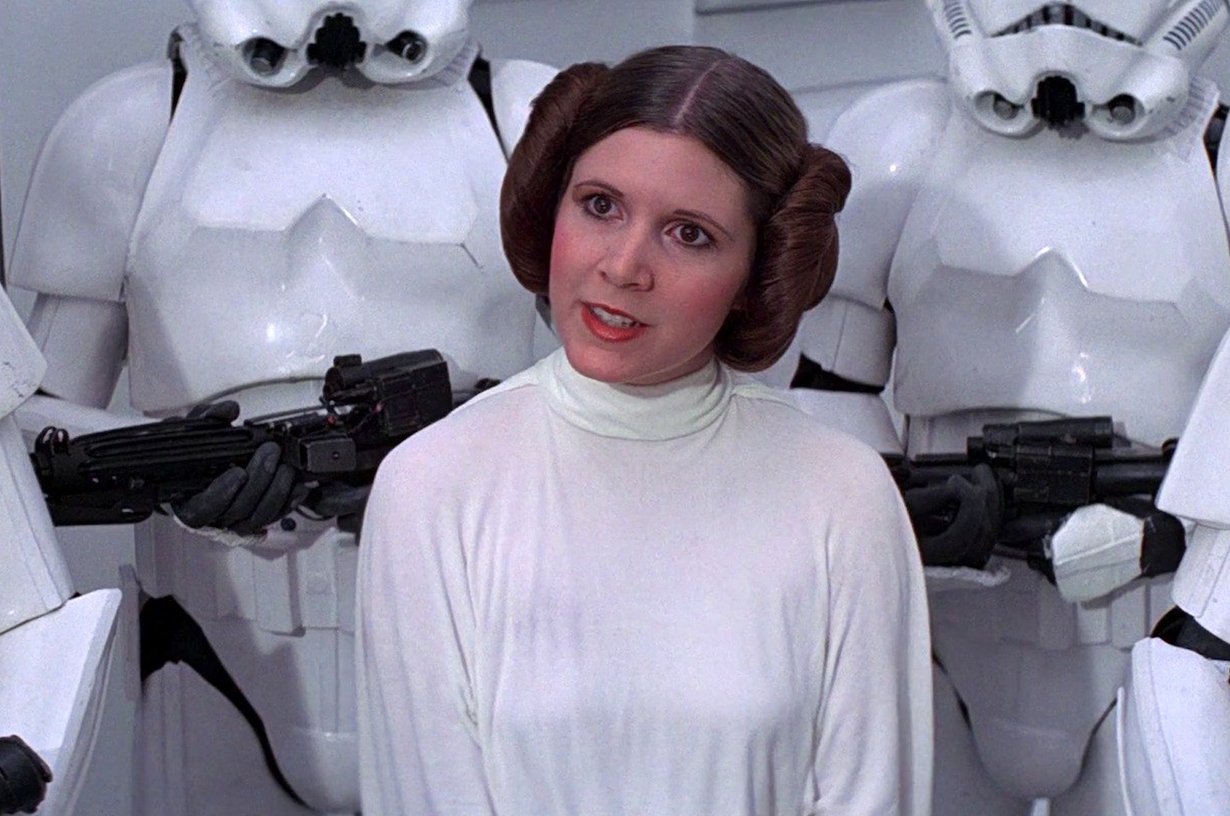 Happy birthday to the late Carrie Fisher 