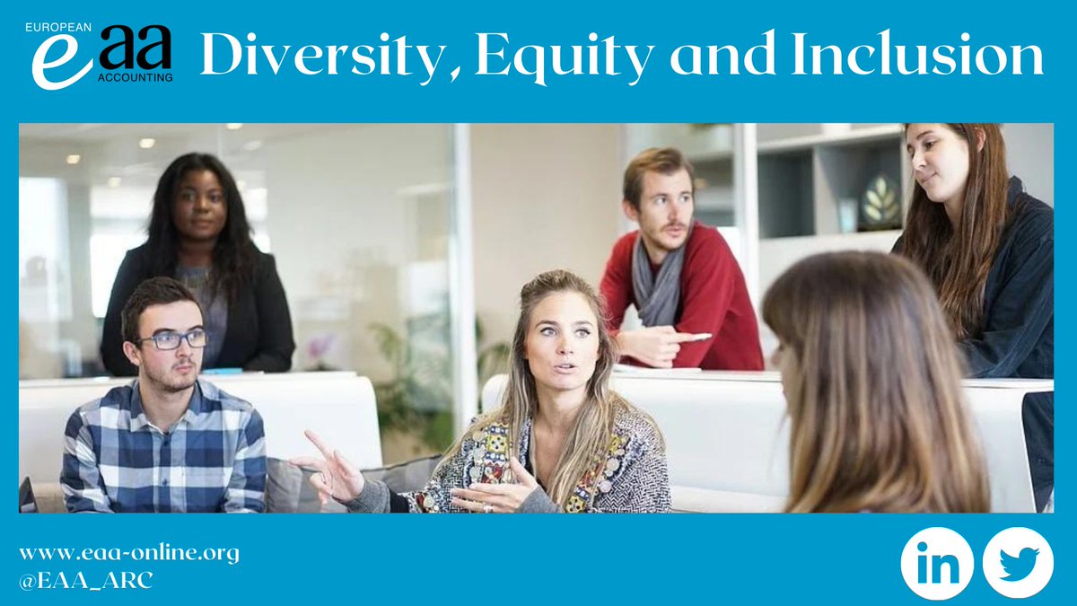 Upcoming EAA event on Diversity, Equity and Inclusion! The panel’s presenters: Nadia Albu, Beatriz Garcia-Osma, Alessandro Ghio, and Annalisa Prencipe, discuss the recent DEI survey results. Join us 27 October!
Register here: us02web.zoom.us/meeting/regist…