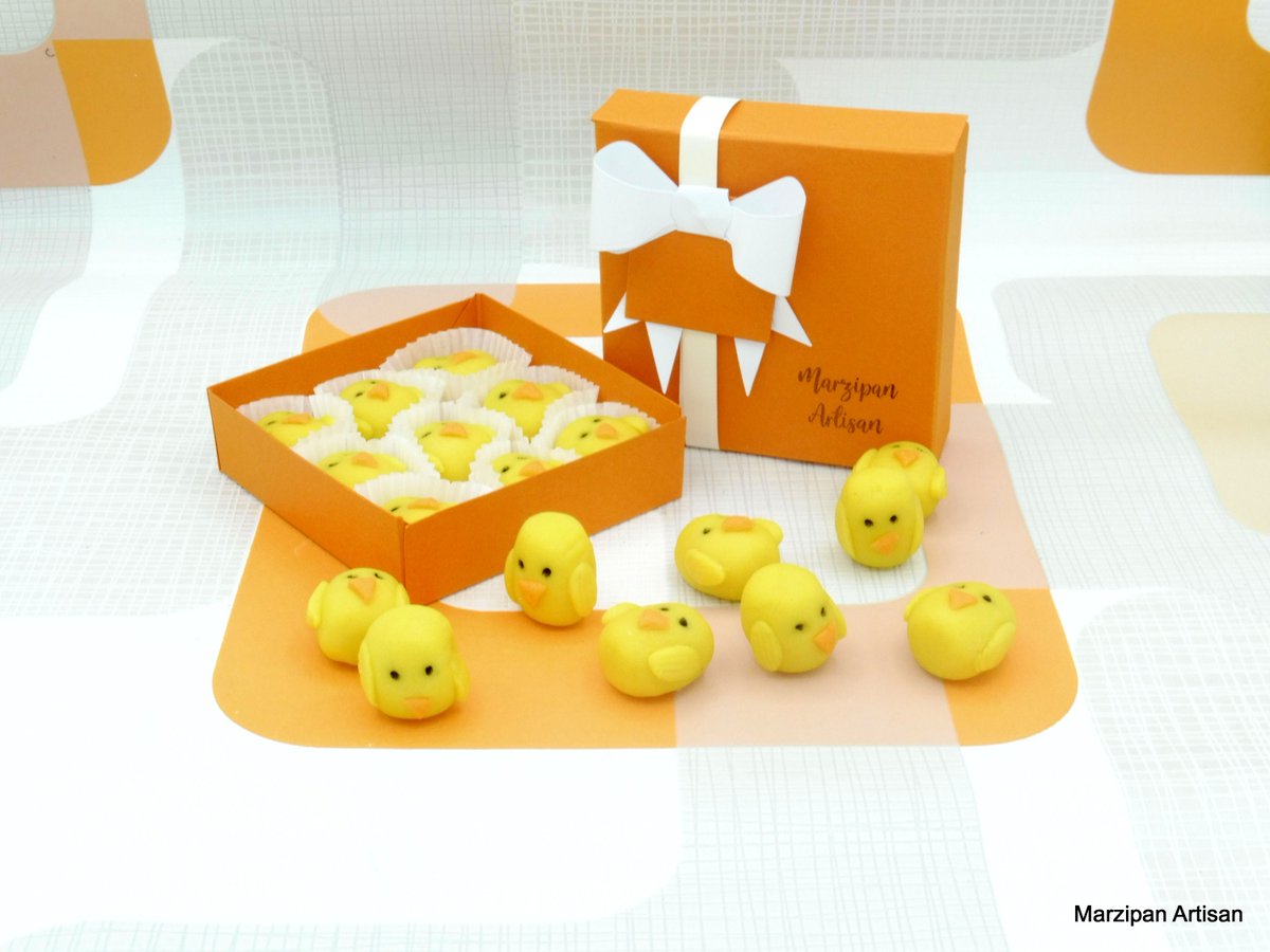 marzipanartisan's tweet photo. Marzipan Chicks Little Yellow Chicks Vegan Foodie Gift farmyard Cake Decoration #retirement #marzipanchick #littlechick #yellowchicks #veganfriendly #plantbased #birthdaygift #mhhsbd https://t.co/k9HGGZS2tA