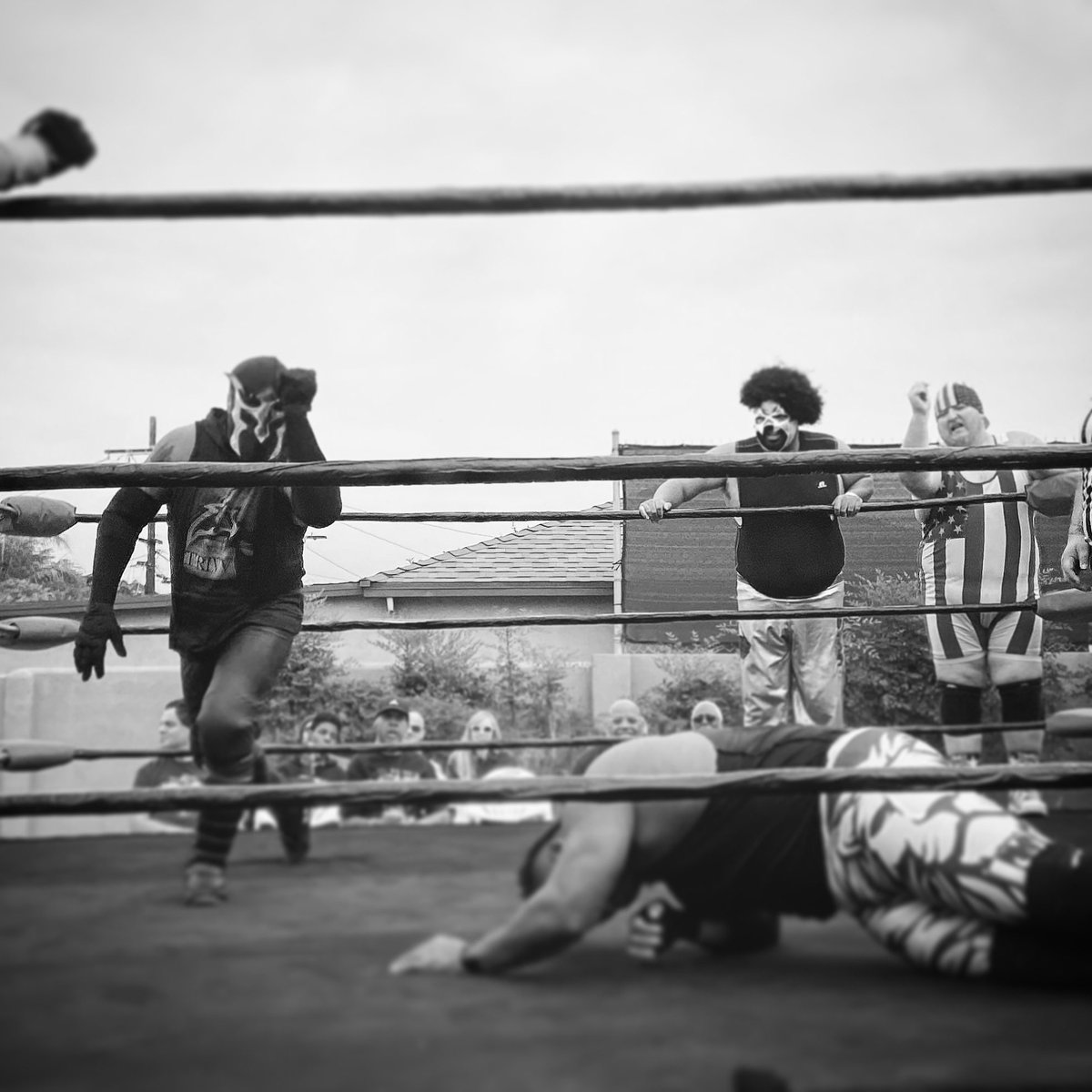 kingtrivvsd's tweet photo. All Shall Bow Deemed #trivvv. #soundsofpain next time won’t get so lucky. It’s was a pleasure working with @AmpedWrestling @AbilityFirstLA https://t.co/sFdQgu3cPO