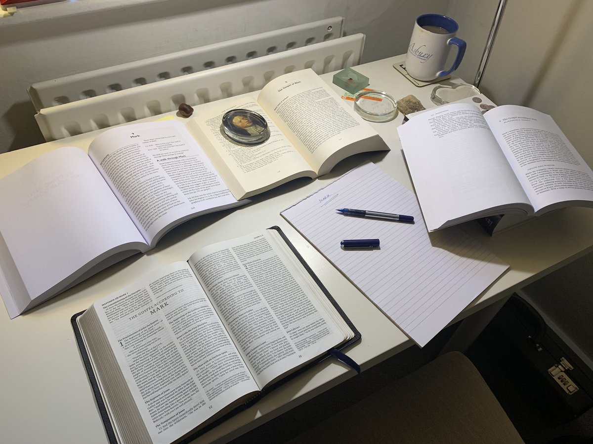 A privilege to be preparing for next term’s #LMP NT Studies module today. Fancy going deeper into the NT? Why not sign up, or come along and audit? <a href="/CofEGuildford/">Diocese of Guildford</a>
