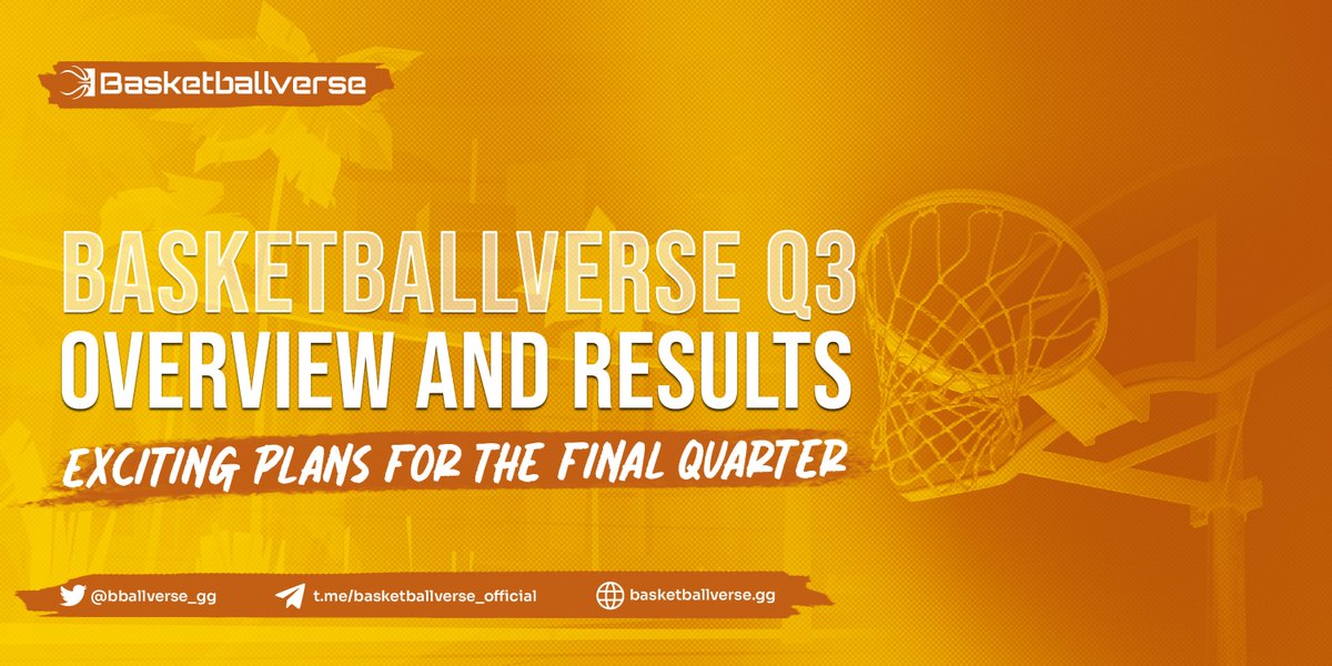 ⚠️#Basketballverse Q3 OVERVIEW! 🙇‍♂️Now let's go back and see 👌What we accomplished in this period 📍All you need to know: medium.com/@basketballver…