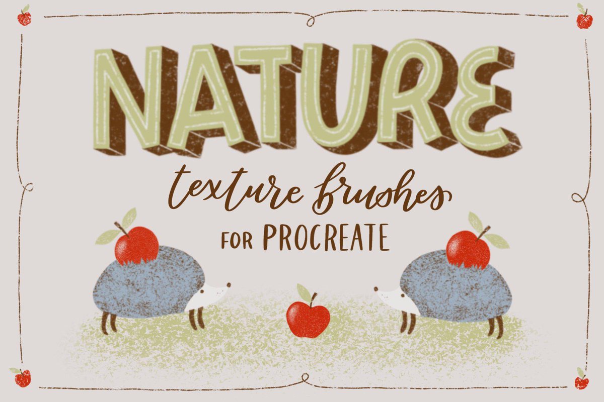 DavidZydd's tweet photo. Nature - Procreate texture brush set https://t.co/bPYQiInacB  #Procreate #drawing #illustration #succulent #organic #ProcreateAddon #cactusbrush #white #flora #grungebrushes #texturebrushes https://t.co/ZJJW5nAlGE