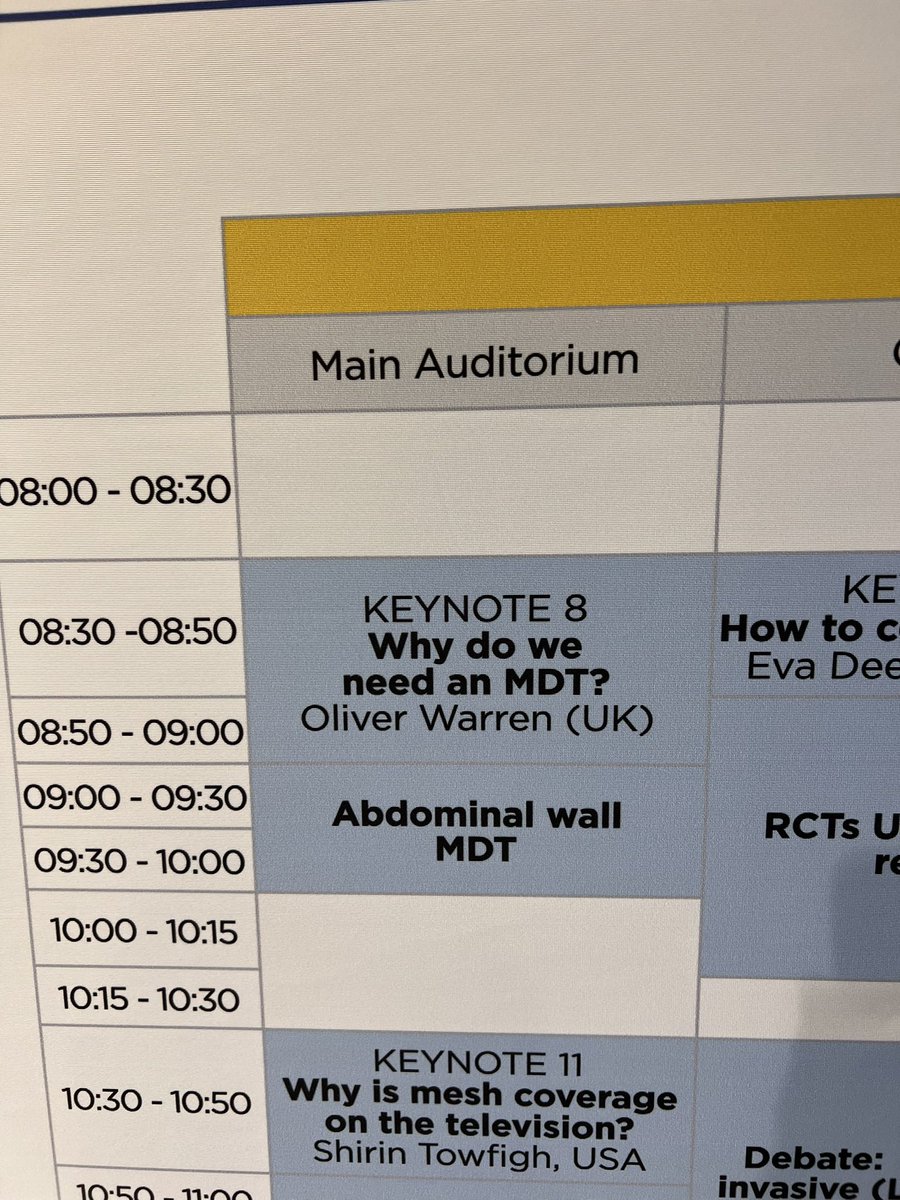 Excited to be here in Manchester @EhsManchester @eurohernias about to give this mornings opening Keynote about our work @ChelwestFT 🤞