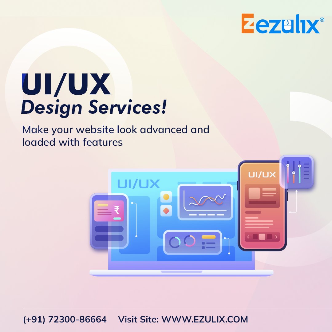 Ezulix_Software's tweet photo. Make Your Website Look Advanced With Ezulix. We are concerned with the entire process of product design, from branding to design to useability. 🥰
Call Now:- +91 7230086664
For More Details:- https://t.co/iKRzXtr76A
#ezulix #uiux #designfils #software #b2b #FinTechs #tweet https://t.co/gQG5BEjIJ0