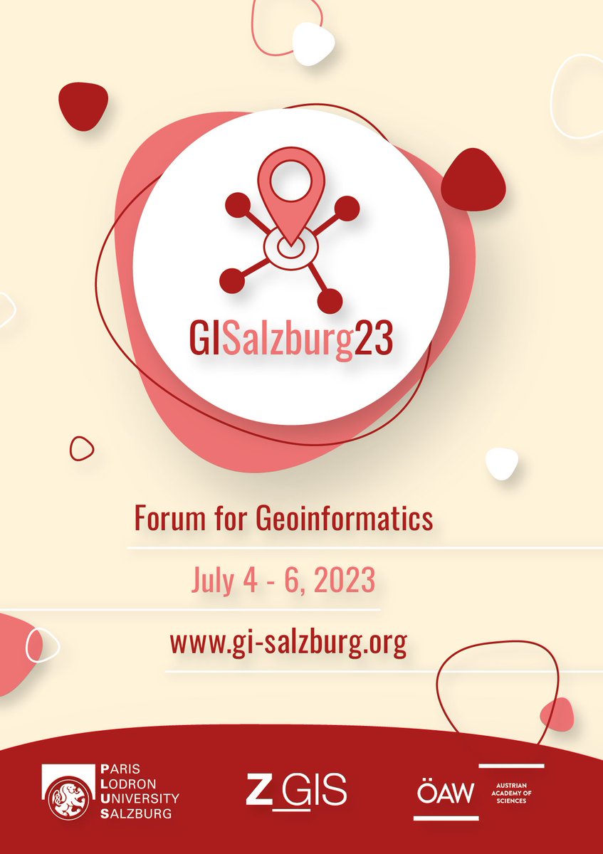 GI_Salzburg (@gi_salzburg) on Twitter photo #GISalzburg23 - save the date! Call for Papers is now open - more info following soon!
<a href="/GIStrobl/">Josef Strobl (@gistrobl.bsky.social)</a> <a href="/BernieZ_GIS/">Bernhard Zagel</a> @adrijanacar <a href="/Z_GIS1/">Geoinformatics Salzburg</a> @PLUS_1622 @PLUS_RESEARCH <a href="/unigis/">UNIGIS Salzburg</a> #GISalzburg23 - save the date! Call for Papers is now open - more info following soon!
<a href="/GIStrobl/">Josef Strobl (@gistrobl.bsky.social)</a> <a href="/BernieZ_GIS/">Bernhard Zagel</a> @adrijanacar <a href="/Z_GIS1/">Geoinformatics Salzburg</a> @PLUS_1622 @PLUS_RESEARCH <a href="/unigis/">UNIGIS Salzburg</a>