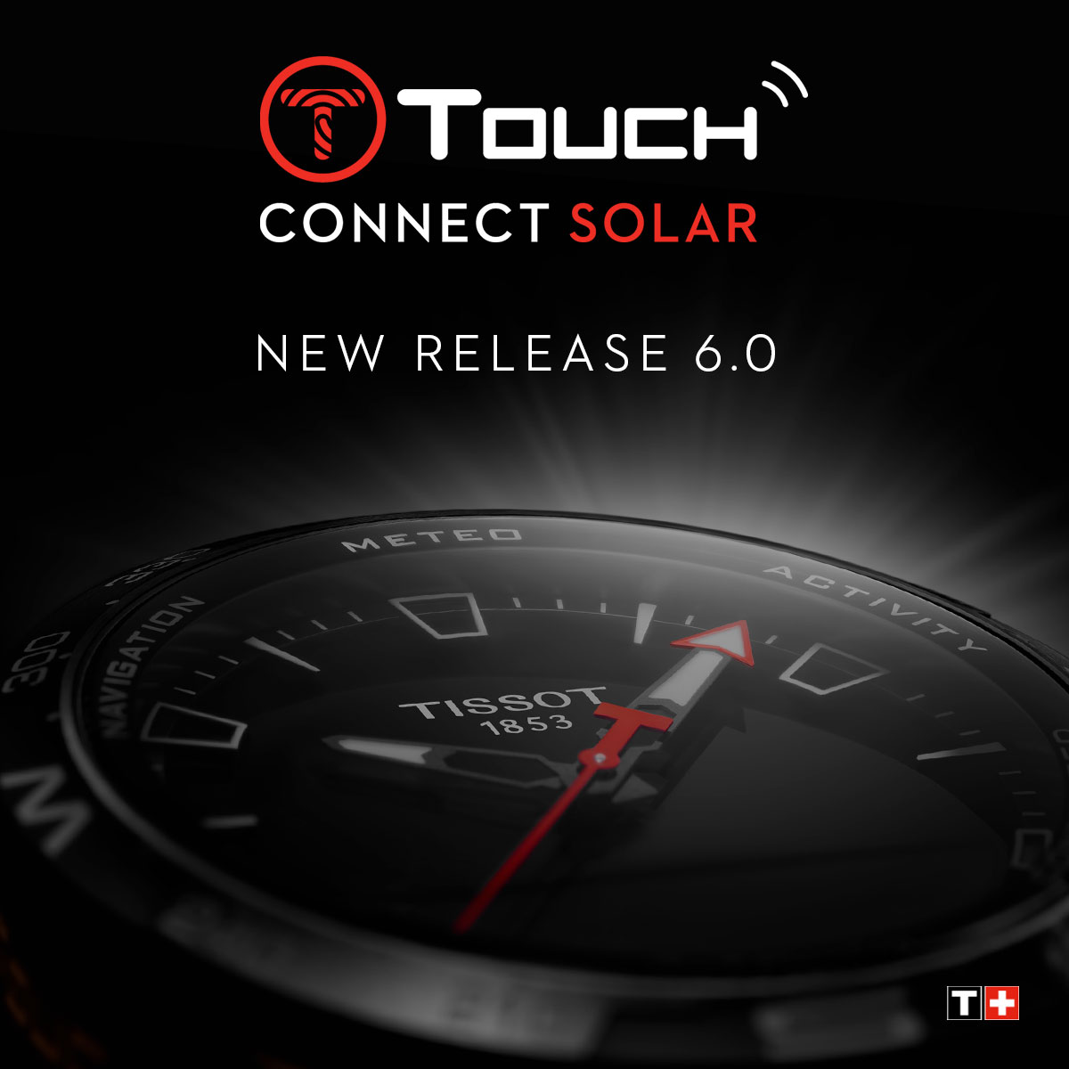 TISSOT's tweet photo. The latest NBA Live Game feature of the T-Touch Connect Solar brings your favourite team’s match results direct to your wrist. Just another way to stay connected and stay on top of your game with Tissot. https://t.co/19ilb3QKUO
#NBA #OfficialTimekeeper #TTCS https://t.co/Jyl56ZaCuy