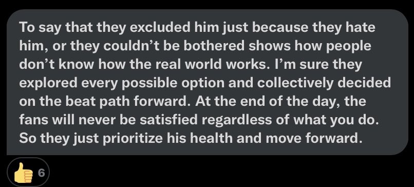 sweeheeheehee's tweet photo. food for thought for some. https://t.co/EUkVmZWXET