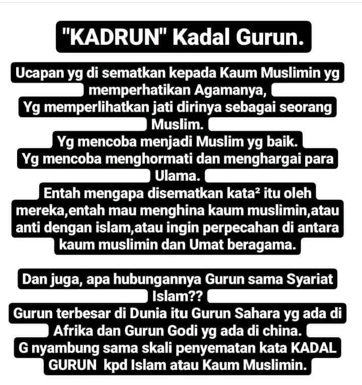 fotodakwah's tweet photo. Kadrun? https://t.co/A9TO8sO76Q