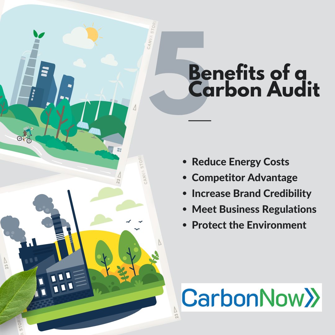 With our Carbon Audit Report, you can calculate and cap your scopes 1, 2 and 3 emissions and begin reducing your carbon liabilities immediately. Get in touch if we can help your business, too: hello@carbonnow.co.uk 
#ESG #Carbonfootprint #energysavings