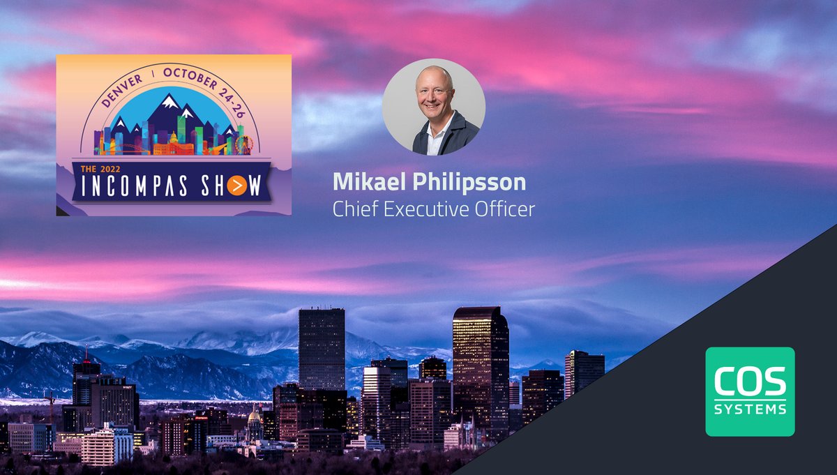 COSSystems's tweet image. Take the chance to talk to our CEO Mikael Philipsson at INCOMPAS 2022 next week in Denver! 
#BusinessEngine #TrueEndToEndAutomatisation #BSS #OSS #OpenAccess