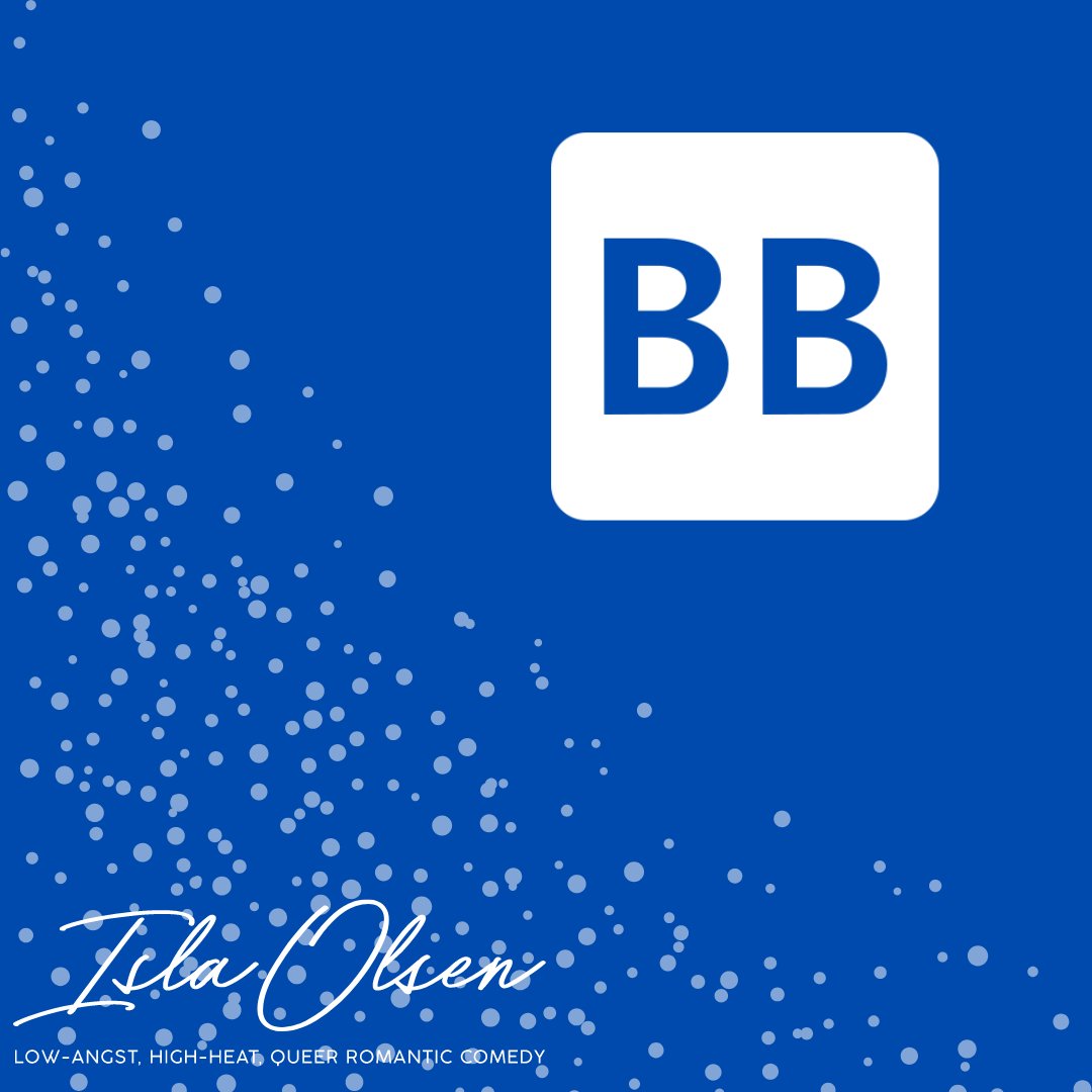 Do you use Bookbub??

Come follow me for updates and new releases!

bookbub.com/authors/isla-o…

#bookbub #socialmedia #amwriting #islaolsenbooks #islaolsenromance #mmromance #mmreads #kellimareepa